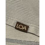 LOA RailRiders Baby Blue Ribbed Pullover Large Women’s Collared Pocket L Top Photo 5