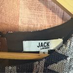 Jack by BB Dakota ‎ Black And Gold Sequin Dress Size Small Photo 6