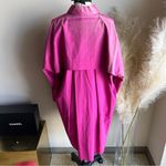 Secular Pink Cotton Oversized Shirt Dress Size M Photo 1