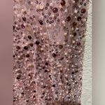 Mac Duggal NWT  Embellished Plunged Neck Sleeveless Trumpet Gown Rose Size 10 Photo 5