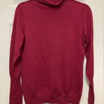 Neiman Marcus  Exclusive Vintage Wine Silk Blend Turtleneck Sweater Photo 0