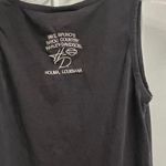 Harley Davidson  Size Medium Womens Black Tank Embroidered Paisley Biker Photo 1