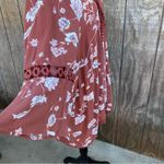 Maurice's  Rust Color Floral Print Duster Cardigan Photo 9