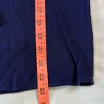 Blaque Label  Women's XS Navy Blue V-Neck Long Sleeve Blouse Ruffle V-Neck Photo 5