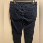 J. McLaughlin  Watson Blue Velvet Jeans Size 8. Photo 7