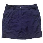 Nike  Golf Tour Performance Dri-Fit Classic Skort Skirt Dark Purple Size 10 Photo 0