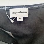 superdown  Magdalena Tube Mesh Dress in Black XS Photo 7