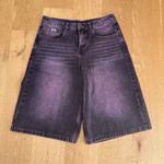 The Ragged Priest  Jorts Acid Wash Release Size 32 Purple Photo 0