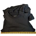 Nation Ltd Dress Women Small Black Maxi Pima Cotton Tier Circle Whimsigoth Light Photo 5