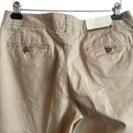 Merona Women Cotton Pants 12 Khaki Chino Straight Leg Workwear Preppy Casual Photo 4