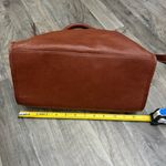 American Leather Co. Long Beach Satchel in Brandy Brown Photo 3