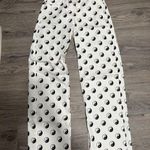 Rue 21 ☯️ White Jeans Yin Yang Print Baggy 8 ☯️ Photo 0