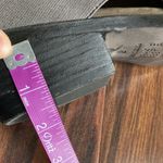 Eileen Fisher  Perry Nubuck Slip On Heeled Ankle Booties Cut Out Photo 9