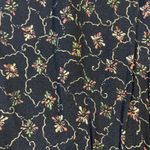 Free People Women's Floral PrintRomper Button Front Short Sleeve Black Size S Photo 7