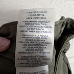 Joie  High Rise Park Cargo Skinny Pants W4/27 Beetle Photo 4