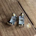 Premier Designs NWOT  “Profile” Gold and Silver Hoops Photo 4