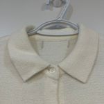 Barefoot Dreams  CozyChic Ultra Lite Short Sleeve Shirt Ivory Soft Button Collar Photo 1