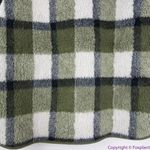 Madewell NEW (Re)sourced Sherpa Popover Tunic Jacket in Plaid, L,NB532 Photo 8