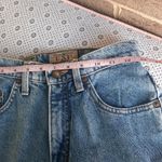 EXPRESS Vintage blue 100%cotton high waist straight leg EXP quarante de qualite Photo 3