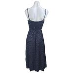 John Galt  Blue Floral Sleeveless Cami Camisole Tie Back Midi A-Line Dress Size S Photo 1