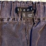 Theory  Silk Pajama Navy Drawstring Cropped Ankle Pull-On Pull On Pants Sz M💛 Photo 6