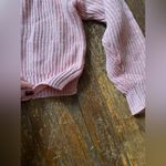 Wild Fable  Pink Cropped Longsleeve Sweater Size LG Photo 5