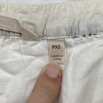 Soft Surroundings  Midi Skirt Womens PXS Grey White Crochet Floral Artsy‎ flawed Photo 8