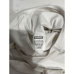 Heartbeeps White Crop Top Sleeveless Tie Waist Women's Size Large Photo 3