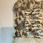 Free People  weekend plans bodysuit in tea combo floral sheer ruffles Photo 7