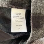 ATM plaid flannel trousers. Size 4 Black Photo 6