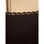 Ralph Lauren NWT Lauren Black Long Sleeve Henley Thermal Knit Midi Dress Size M Photo 6