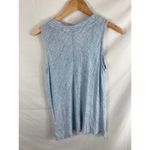 Sigrid Olsen  Linen Striped Sleeveless Top M Photo 4