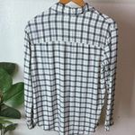 Melrose and Market | Plaid Flannel Button Up Long Sleeve Photo 9