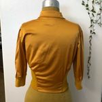 Ashley by 26 International ashley by international yellow silk spring jacket Photo 2