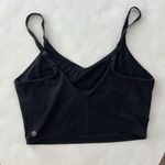 Athleta  Elation 2 in 1 Crop Top Black Size Medium Photo 3