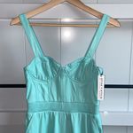 Alice + Olivia faux leather jumpsuit. Petite Xs Photo 6