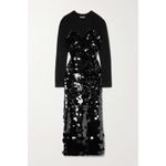 Altuzarra  Gradient Pailette Cocktail Dress Women Gray Knit Sequin Merino WoolA01 Photo 2