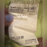 Dolce & Gabbana Vintage Y2K  Light Lime Green Tank Top  Made In Italy 46 US 10 Photo 5