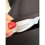 IRO Ruffled Crepe Singles Open V-Back Cropped Jumpsuit Black Women's FR/ 34 US 2 Photo 7