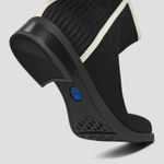 Vivaia Celina Square Toe Ankle Chelsea Boots WalkSole Water RPT Comfort Black 9 Photo 3