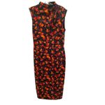 Alexia Admor  Sadee draped mockneck sheath dress Sz M Photo 2