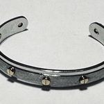 Henri Bendel SCREW YOU BABY
Cuff Bracelet Silver and Gold Screw Photo 3