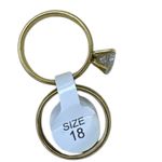 Gold Stainless Steel Ring Set with Engraved Design Photo 2