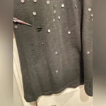 Eileen Fisher NWT 100% Merino Wool Black Knit Sequin Sweater Tank Dress Size S Photo 1