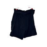 Love Tree Love Tree Women's Shorts 100% Tencel Belted Button Front High Black Medium NWT Photo 7