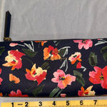 Nanette Lepore • Blue Floral Zip Around Wallet Photo 0