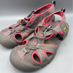 Keen Womens Size 9.5 Gray Pink Water Sandals Hiking Outdoor Photo 0