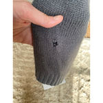 Charming Charlie Vintage Fair Isle Knit Sweater Dress Gray M Old Money Academia Photo 3