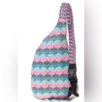 KAVU Original Rope Bag - Compact Lightweight Crossbody - Horizon Dots preowned Photo 3