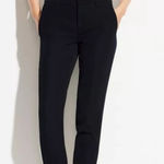 Vince  Tapered Trouser Dress Pants Black‎ Size 2 Photo 0